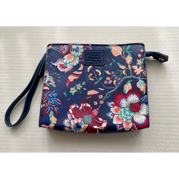Liberty of London Handbags - Liberty of London British Airways First Class Floral Wristlet Pouch  Kit Bag